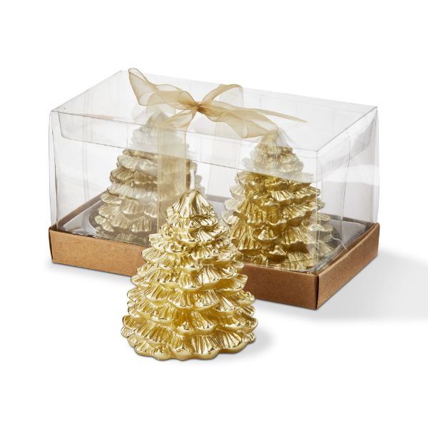 Fir tree candle S/2